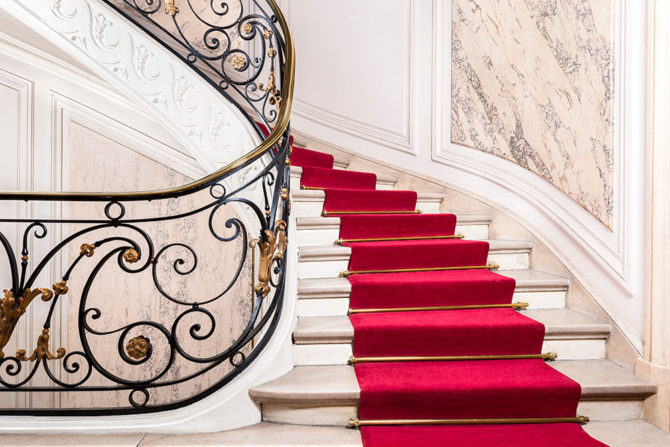 Photographies pour le cabinet AEC Partners - Montée d'escalier