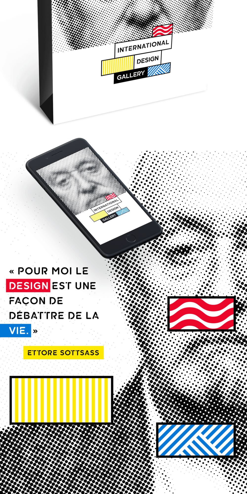 Identité visuelle de International Design Gallery